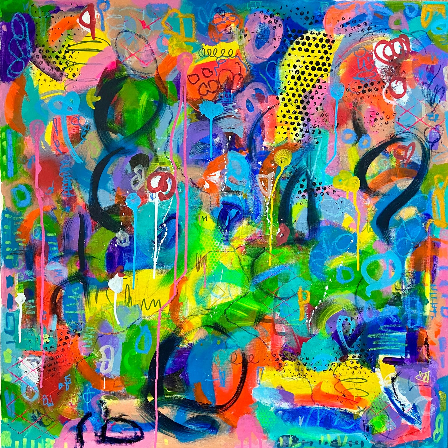 Enchanted Canopy: Neon Whispers of the Wild