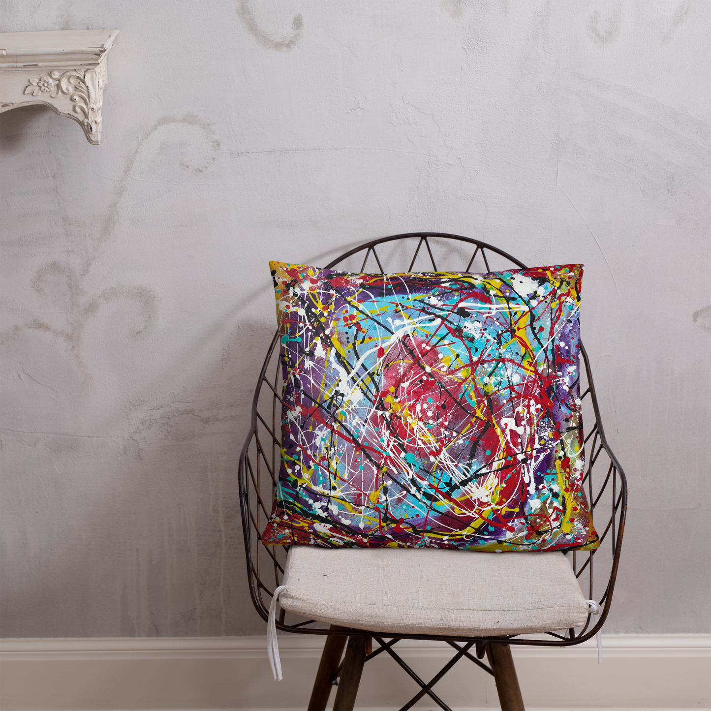 Jelly Bean Throw Pillow
