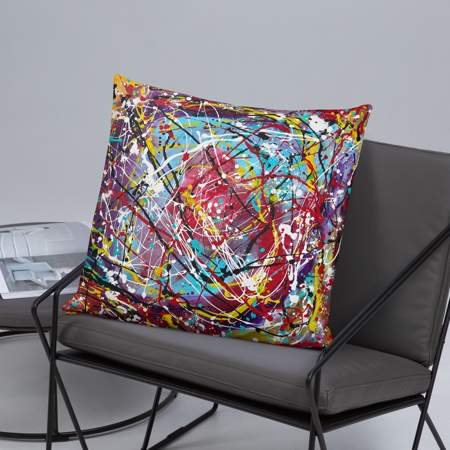 Jelly Bean Throw Pillow