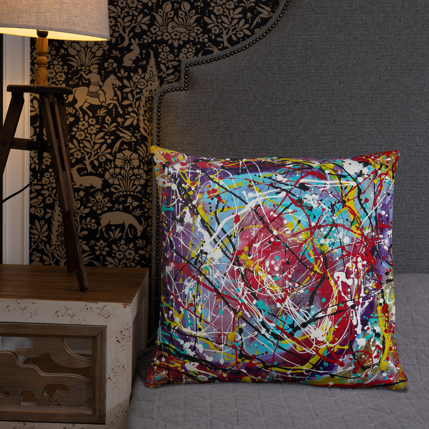 Jelly Bean Throw Pillow