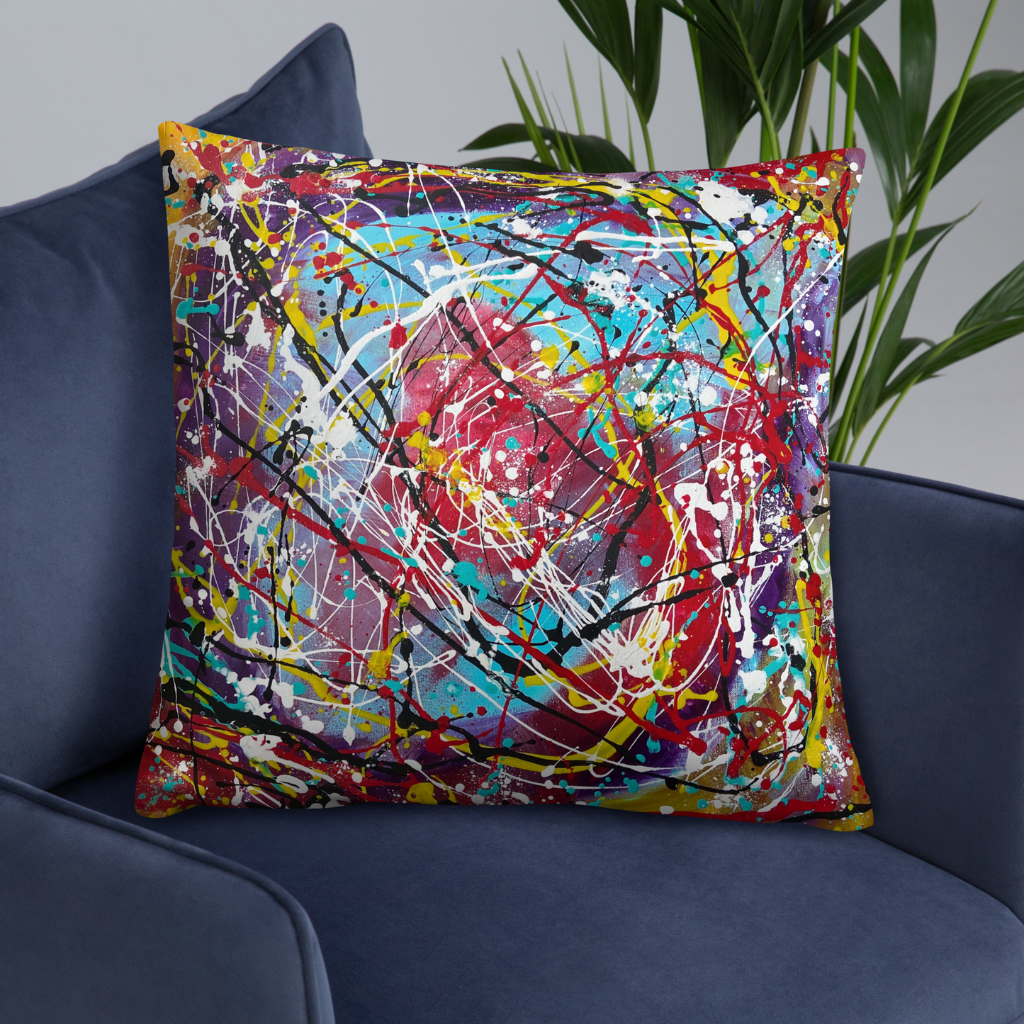 Jelly Bean Throw Pillow