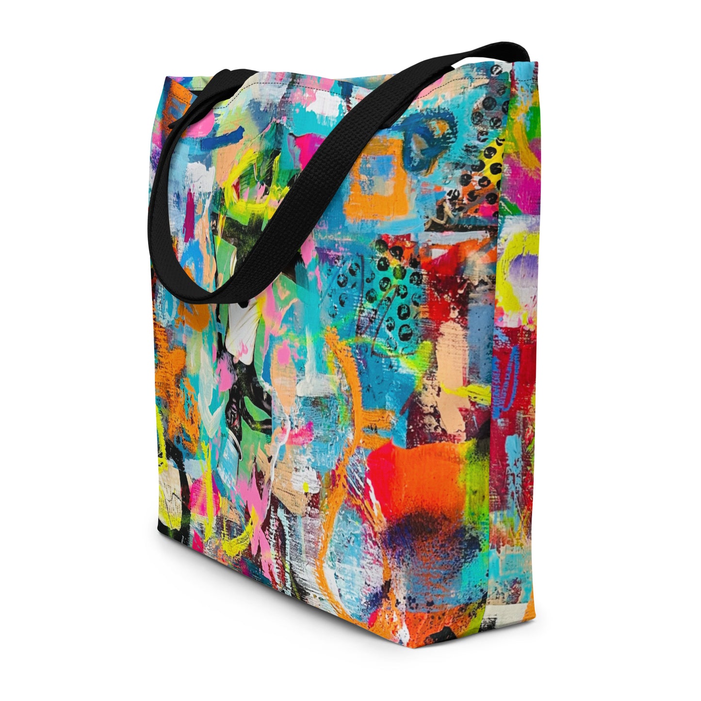 Bronx Wall III Large Tote Bag