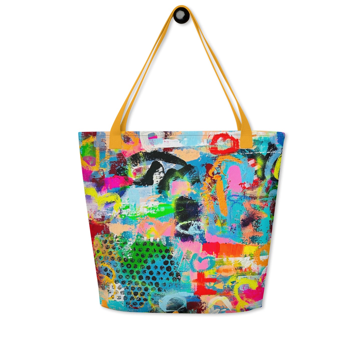 Bronx Wall III Large Tote Bag