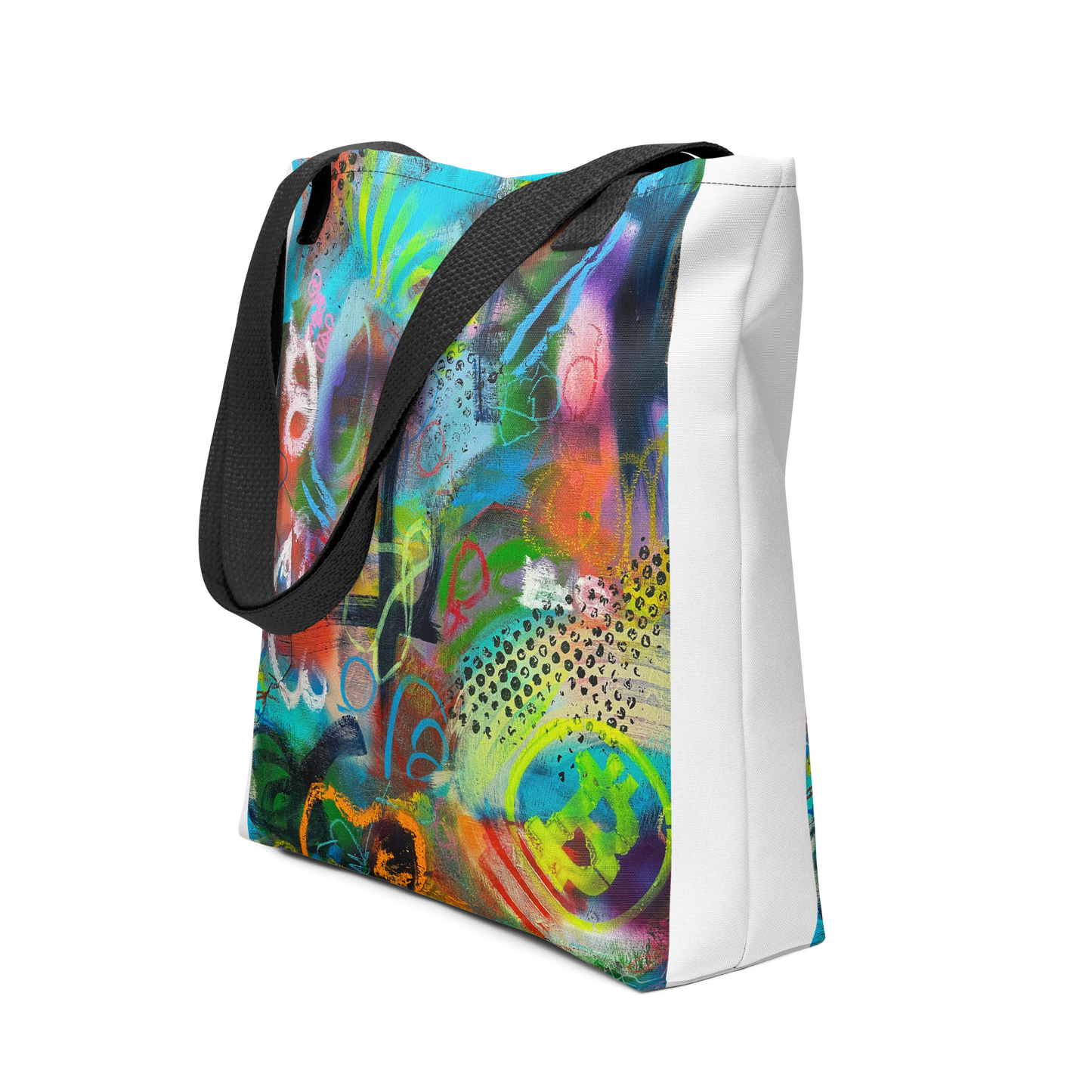 Cryptfitti Tote bag