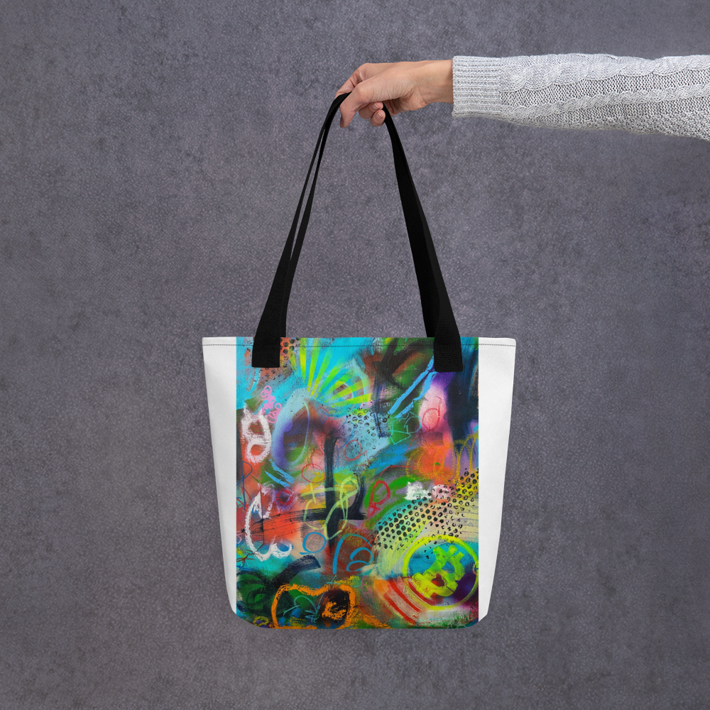 Cryptfitti Tote bag