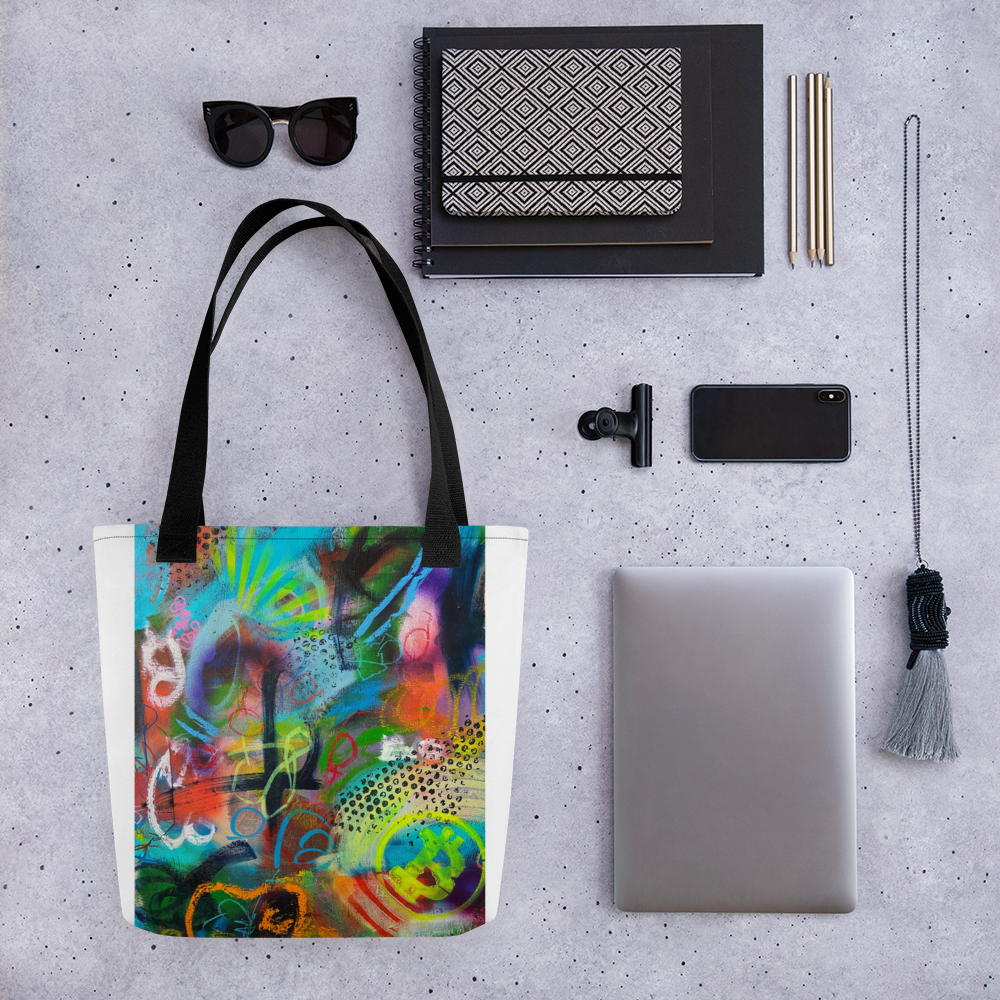 Cryptfitti Tote bag