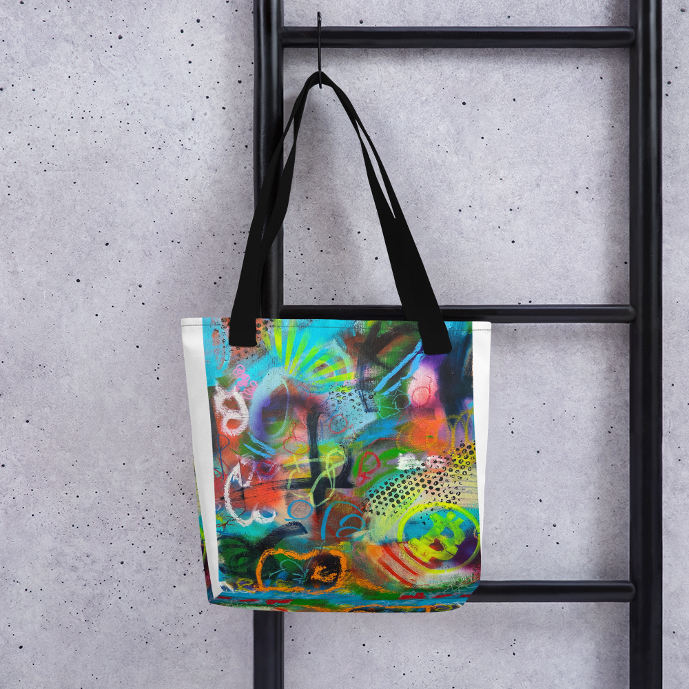 Cryptfitti Tote bag