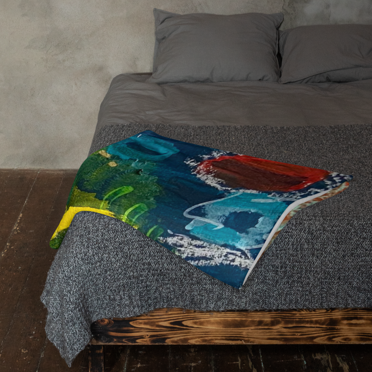 Roses Eternal Throw Blanket