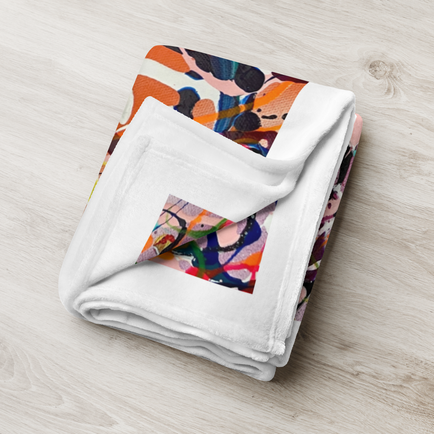 Candy Swirls Throw Blanket