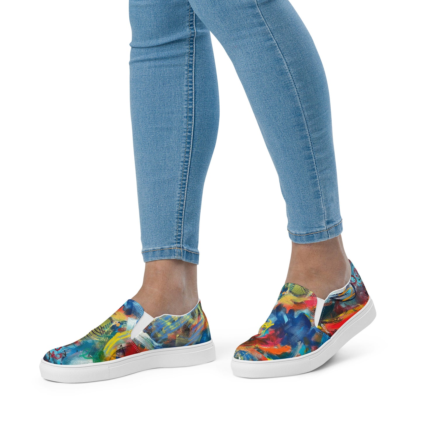 Bronx Wall Women’s Slip-on Canvas Shoes