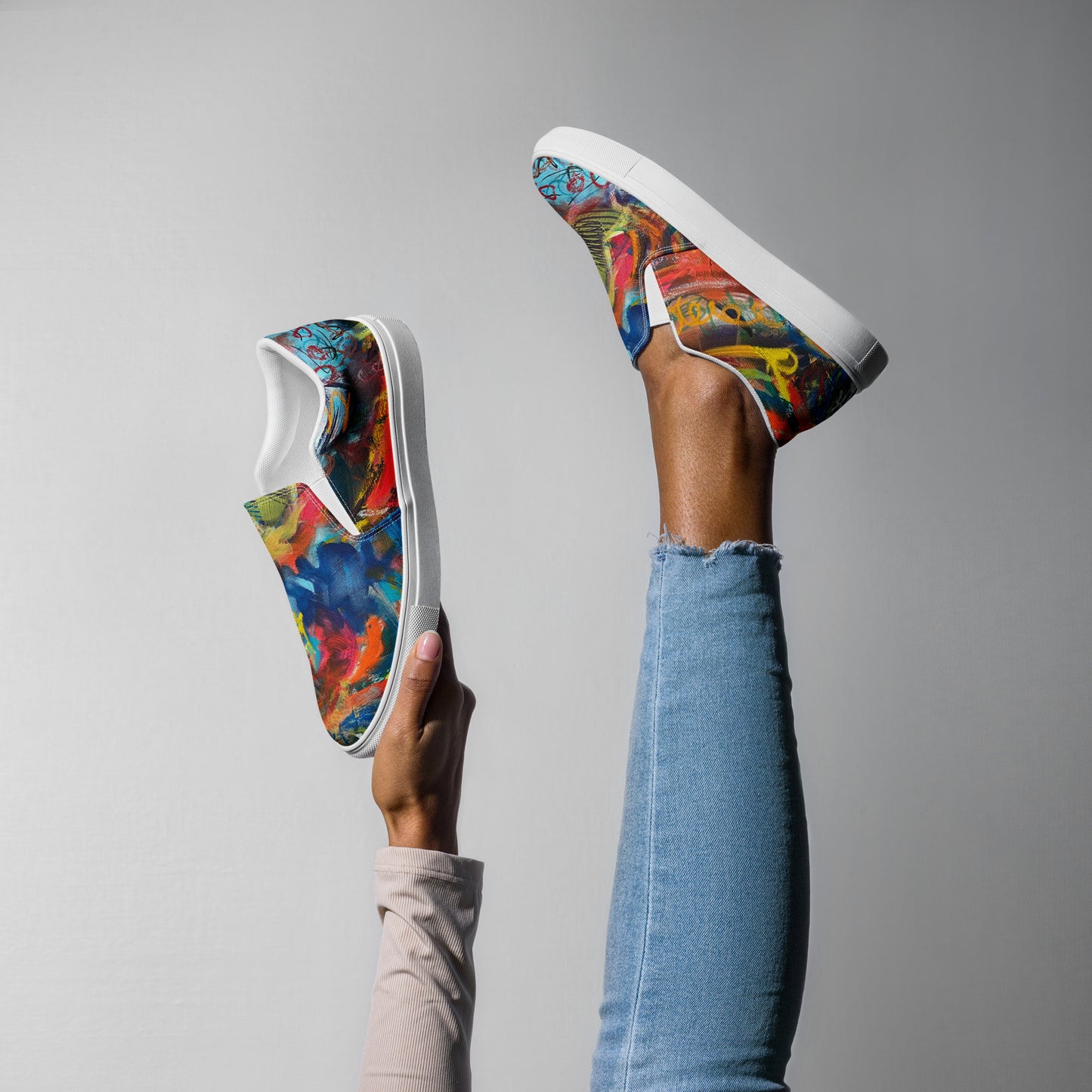 Bronx Wall Women’s Slip-on Canvas Shoes
