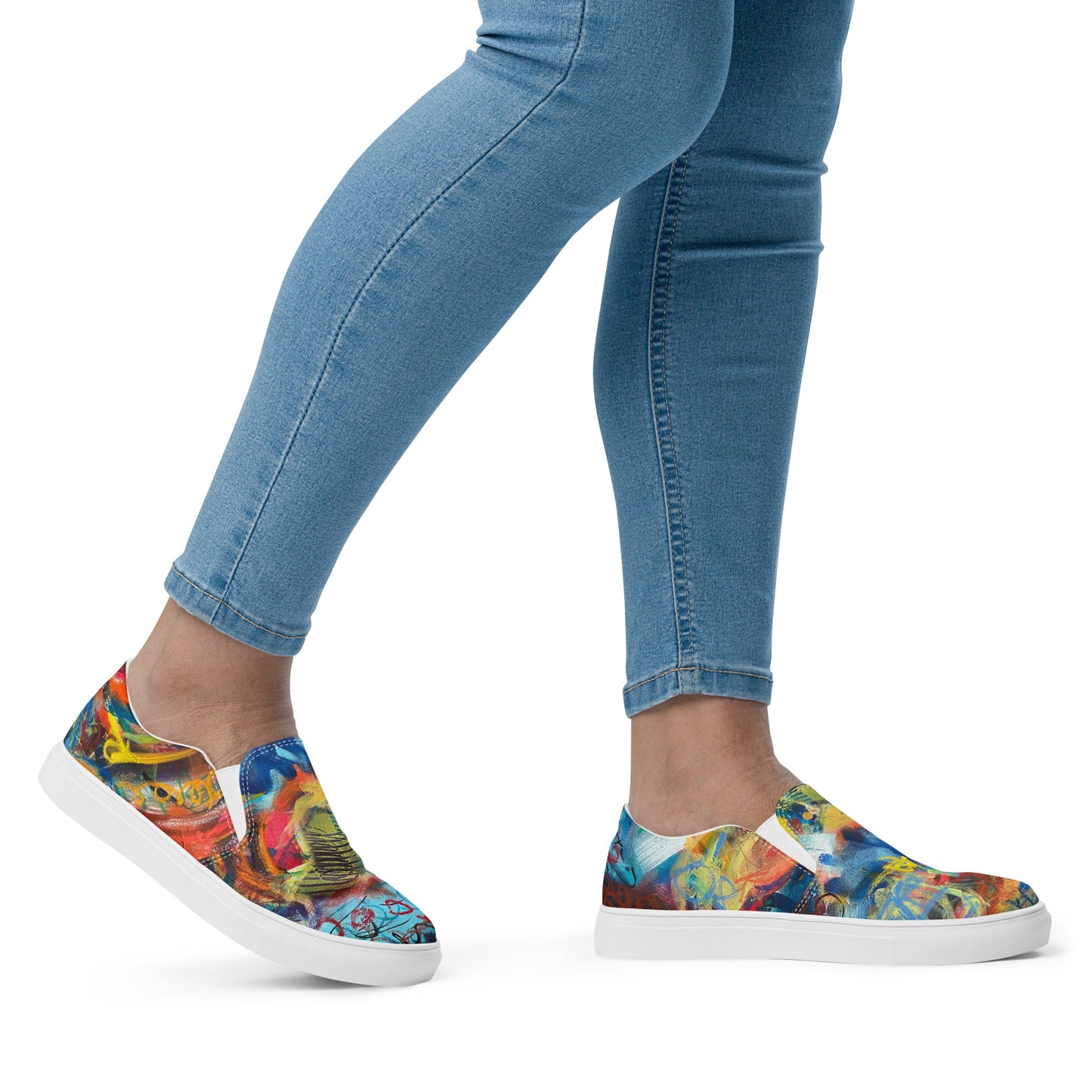 Bronx Wall Women’s Slip-on Canvas Shoes