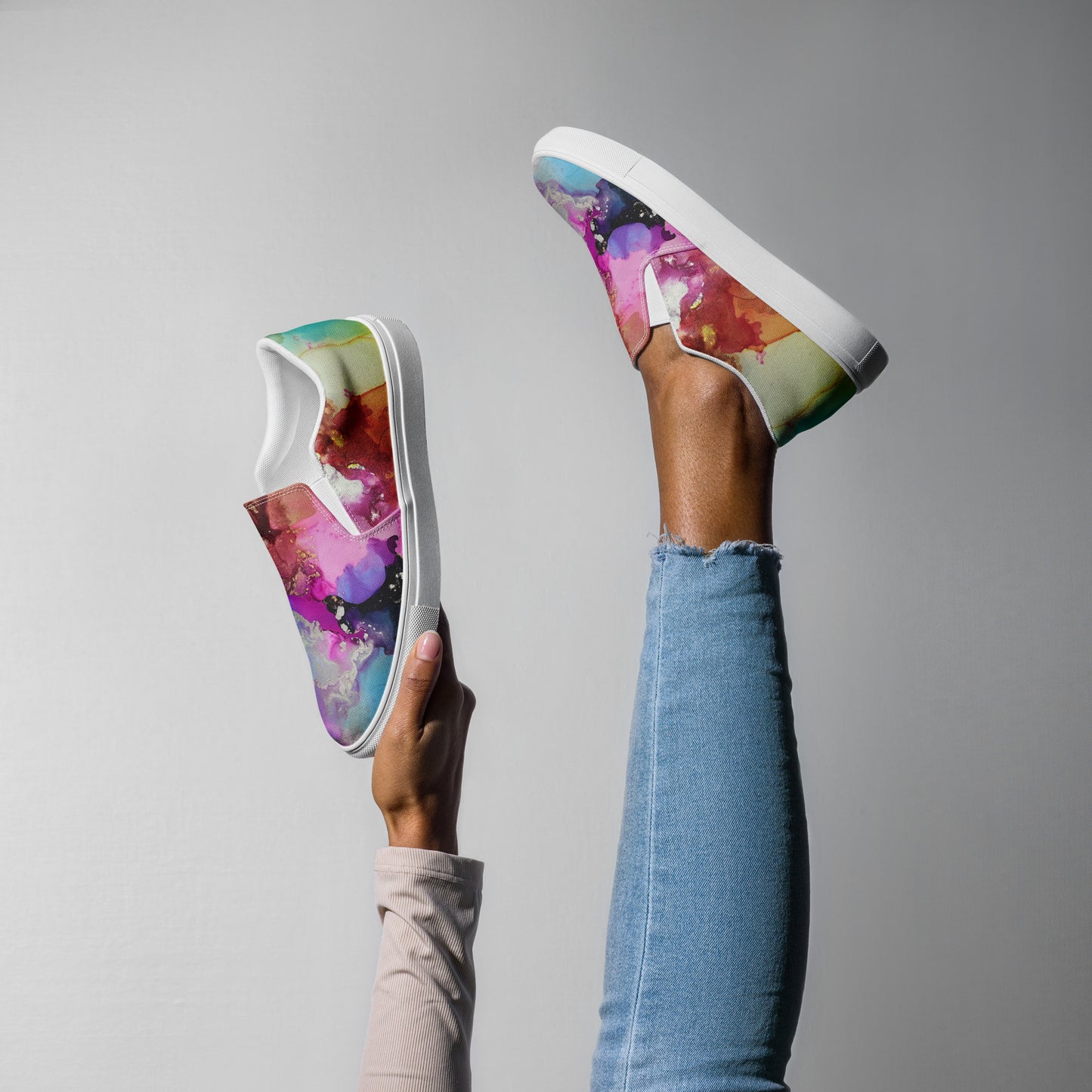 Blooms Women’s Slip-on Canvas Shoes