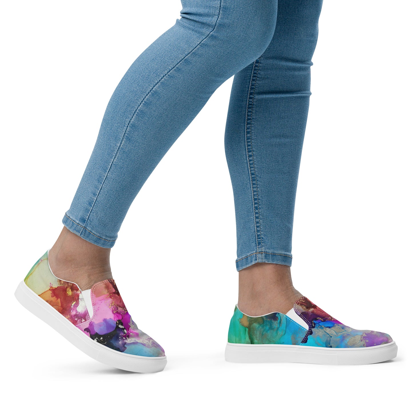 Blooms Women’s Slip-on Canvas Shoes
