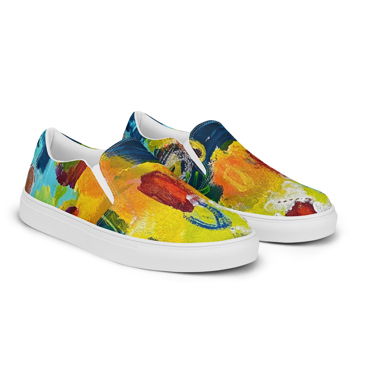 Roses Eternal Women’s Slip-on Canvas Shoes