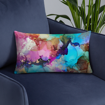 Blooms I Throw Pillow