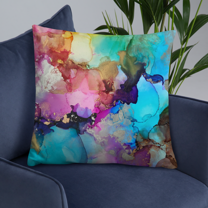 Blooms I Throw Pillow