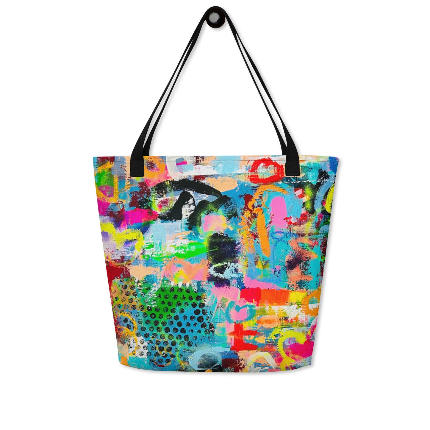 Bronx Wall III Large Tote Bag