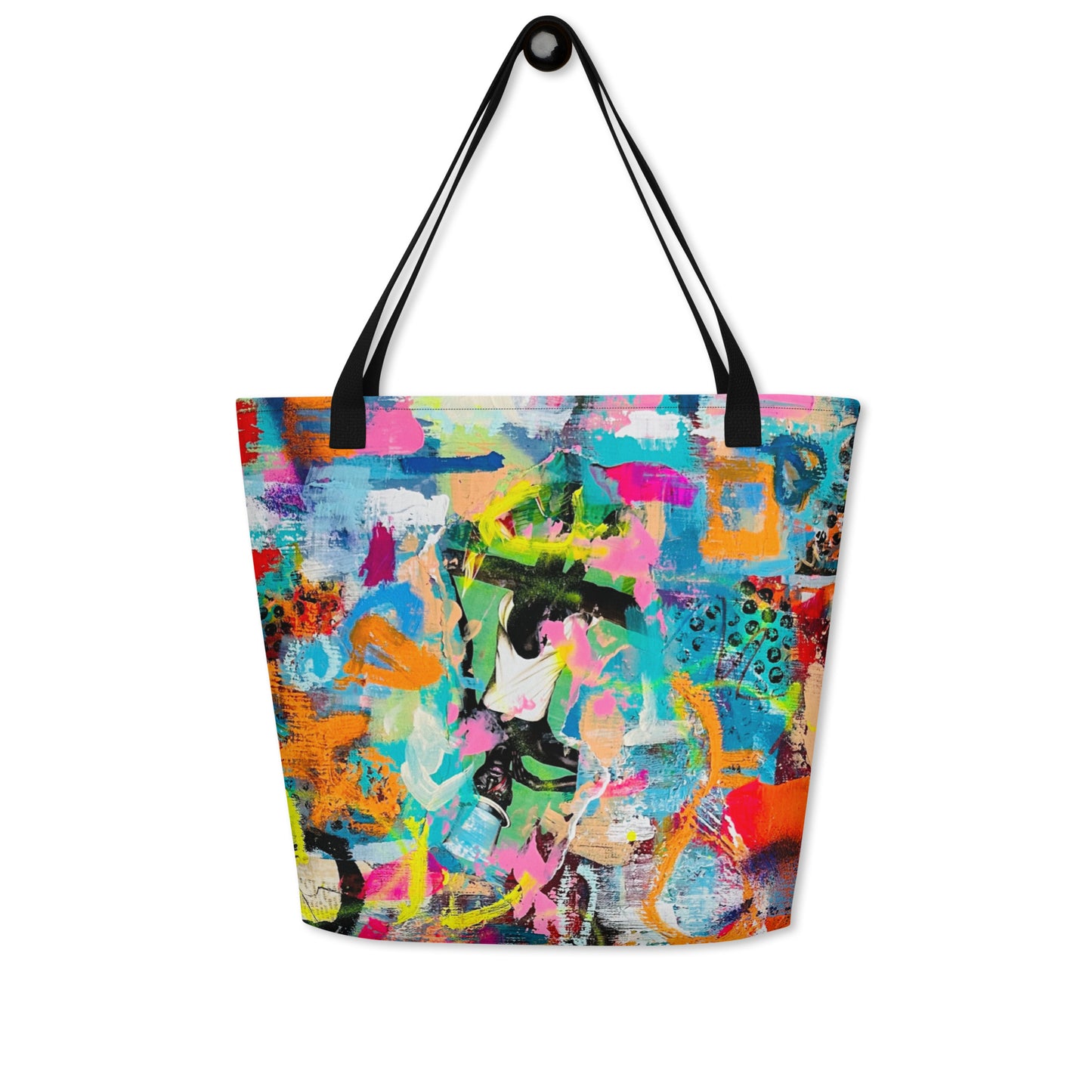 Bronx Wall III Large Tote Bag