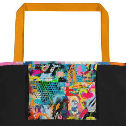 Bronx Wall III Large Tote Bag