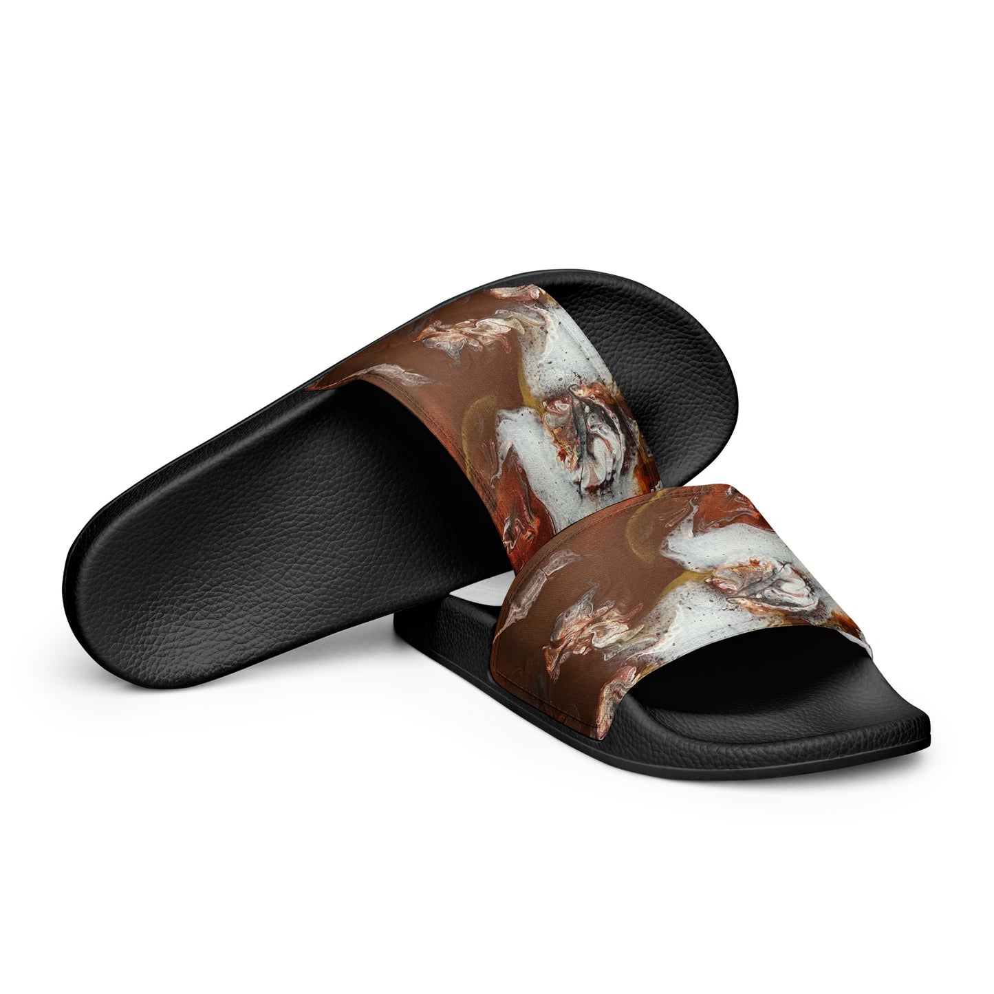 Golden Whimsy Women's slides