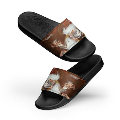 Golden Whimsy Women's slides