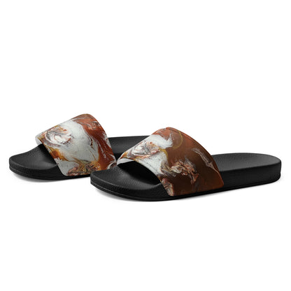 Golden Whimsy Women's slides